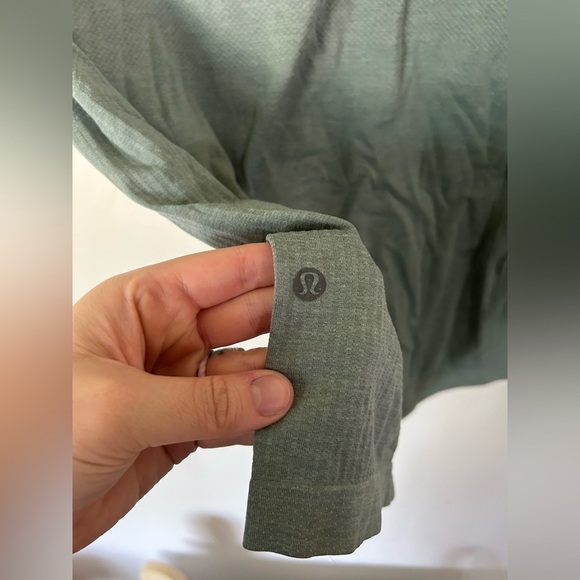 Lululemon Metal Vent Tech T Shirt Mens Large Sage Green Perfomance Light Tee - Picture 6 of 6